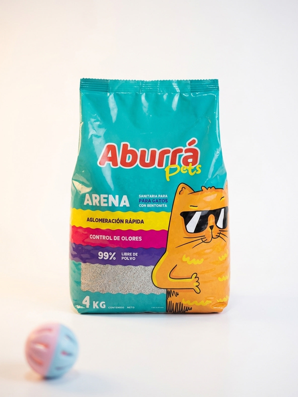 Arena para Gatos Aburrá x 4kg