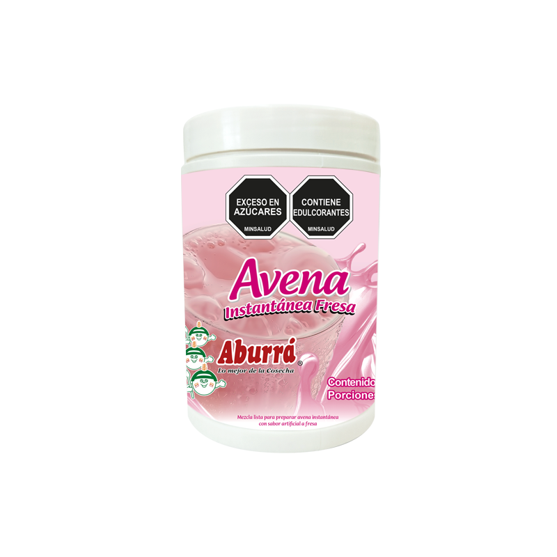 Avena de Fresa en Tarro x 400g