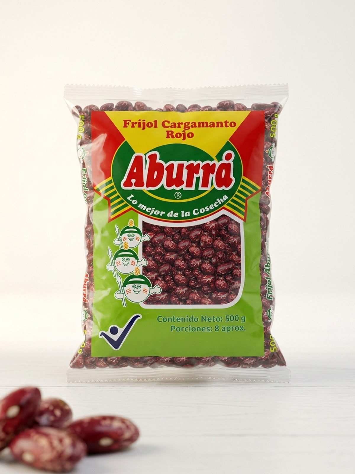 Fríjol Cargamanto Rojo x 500g