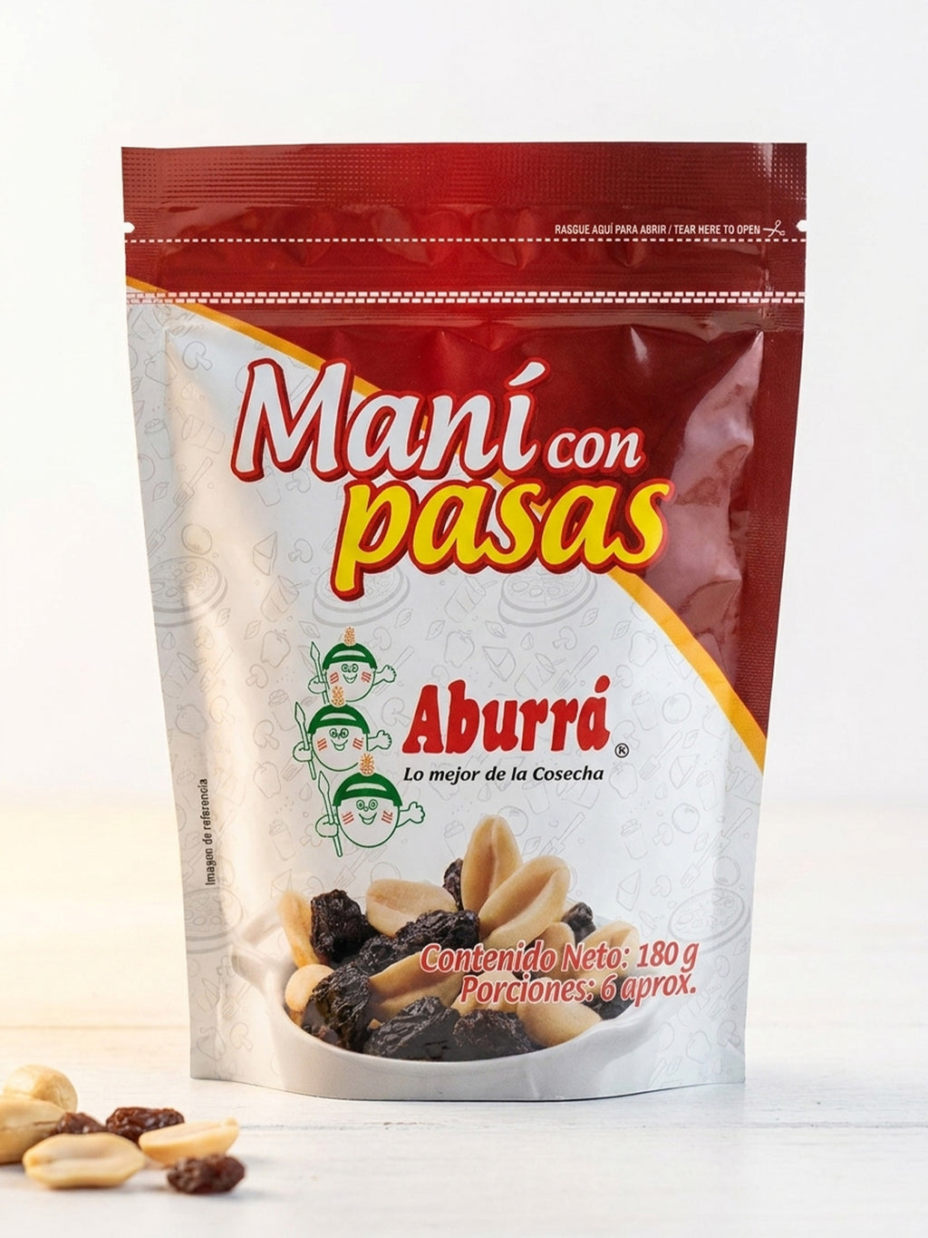 Maní con Pasas x 180g