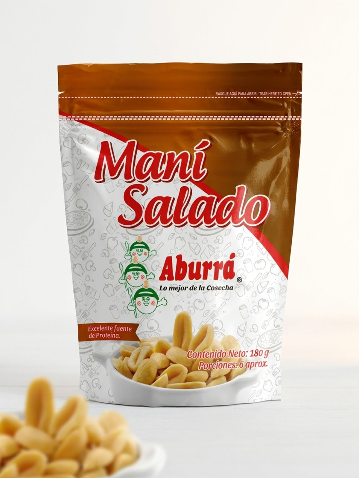 Maní Salado x 180g