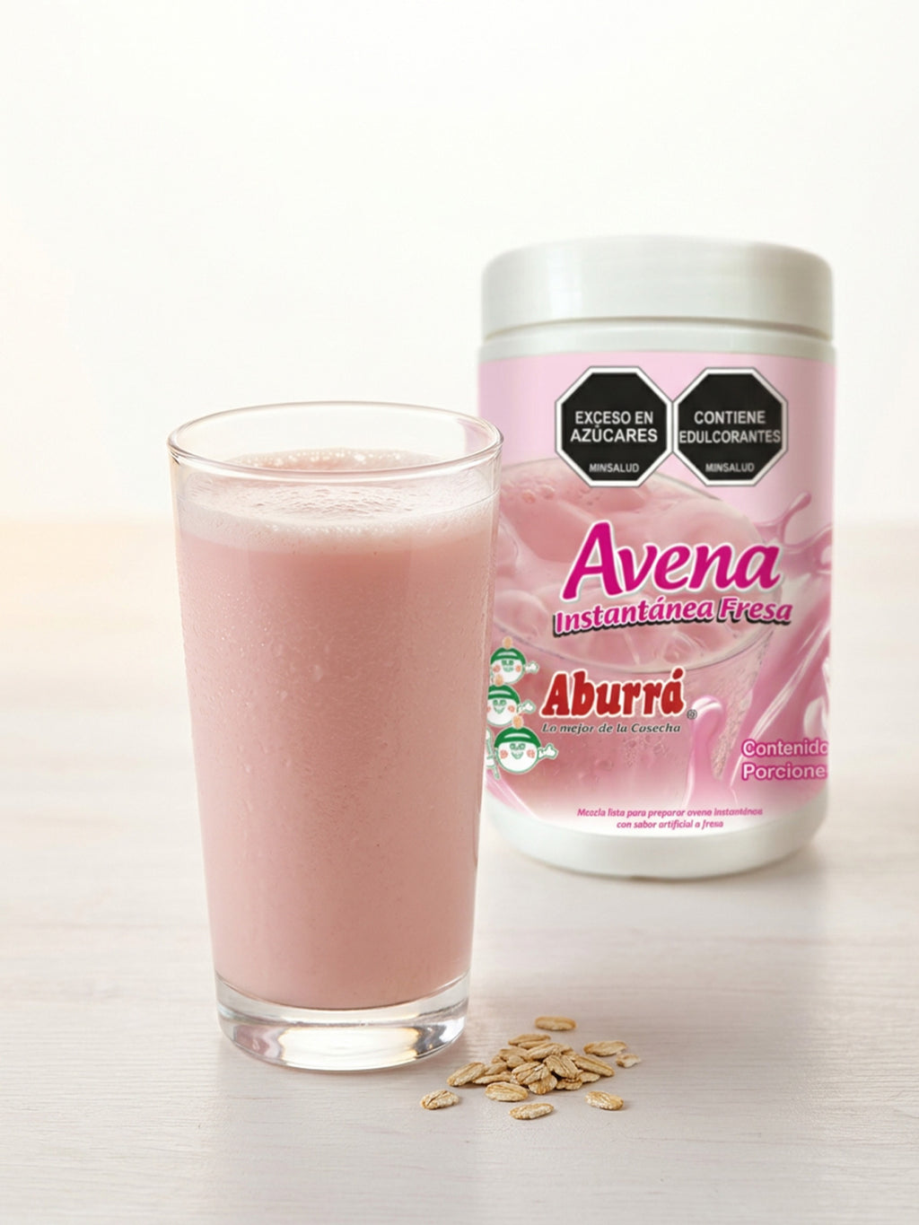 Avena de Fresa en Tarro x 400g