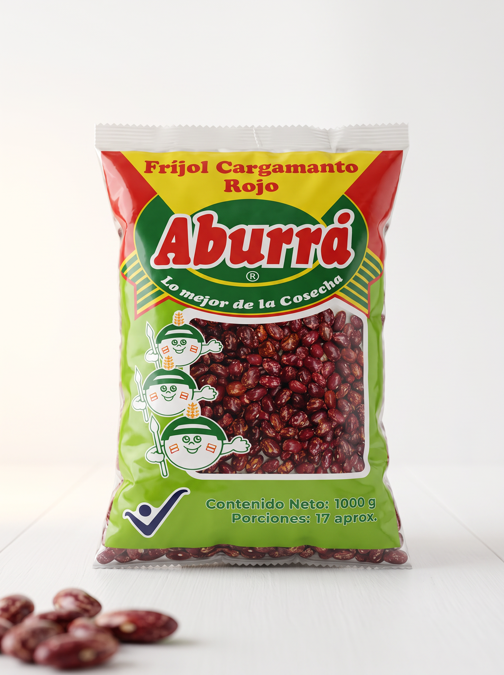 Fríjol Cargamanto Blanco x 1kg