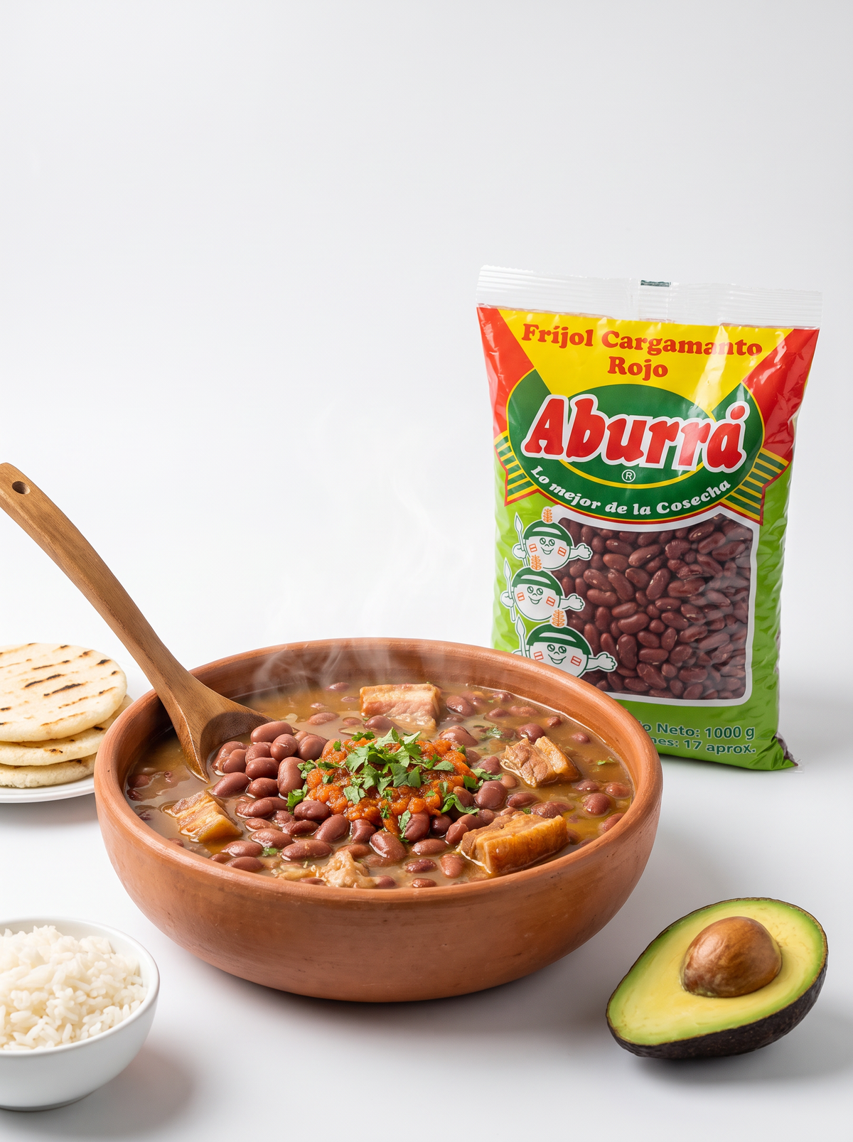 Fríjol Cargamanto Blanco x 1kg