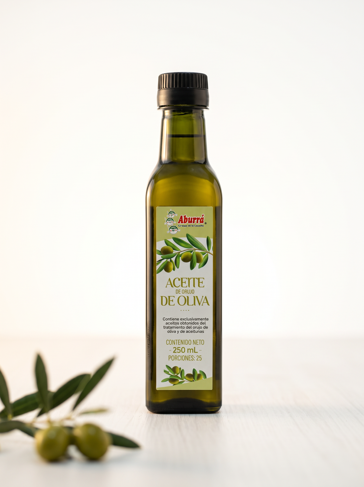 Aceite de Orujo de Oliva Aburrá 250 mL