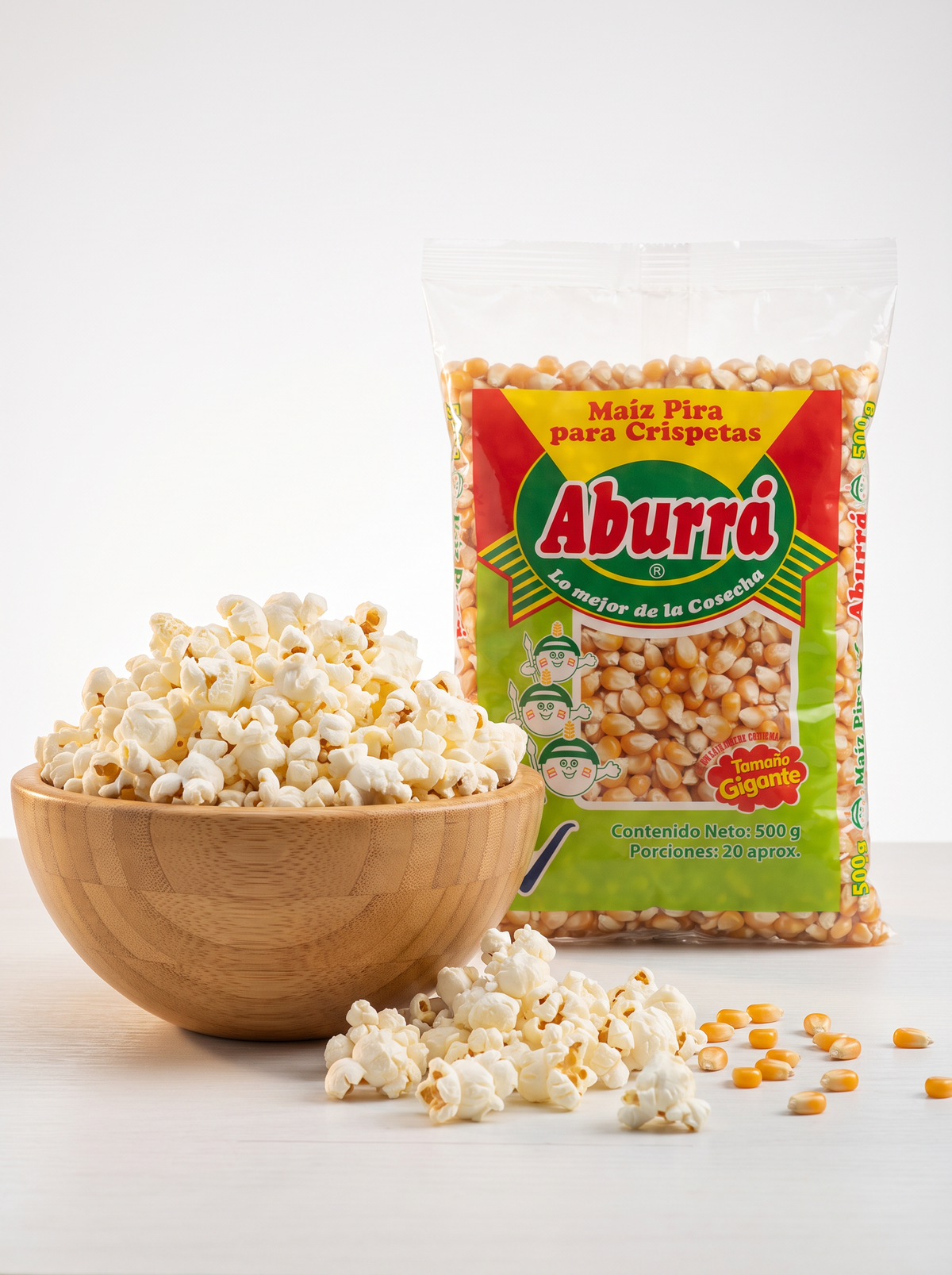 Maíz Pira para Crispetas Aburrá 500 g