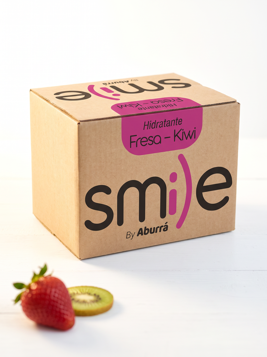 Smile Fresa-Kiwi Caja x20 · Bebida Hidratante 500 mL