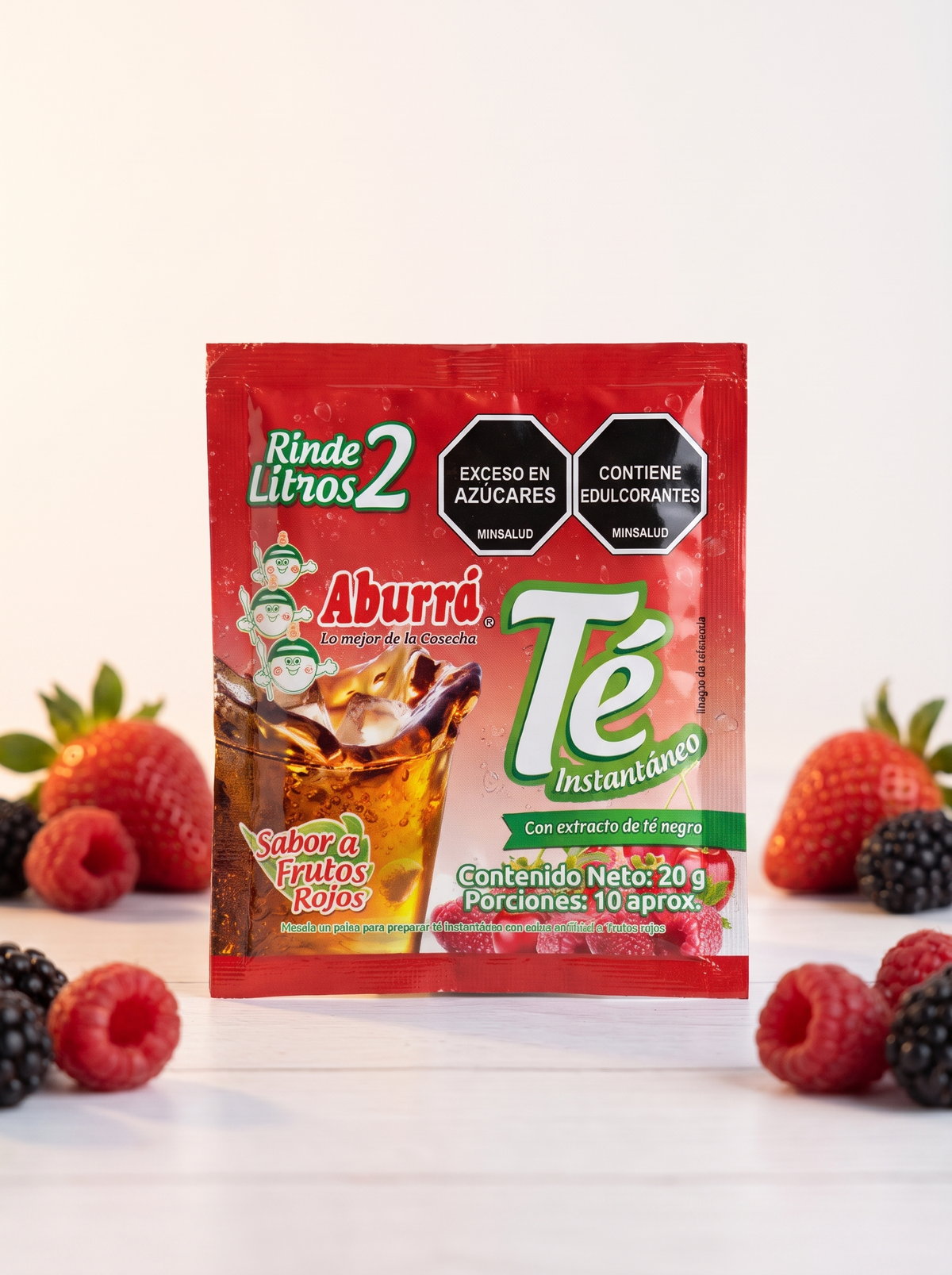Té de Frutos Rojos Aburrá 20 g, foto de producto