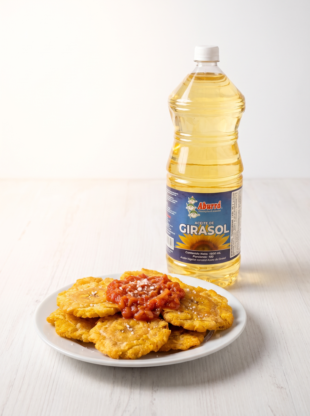Receta preparada con Aceite de Girasol Aburrá 1.800 mL
