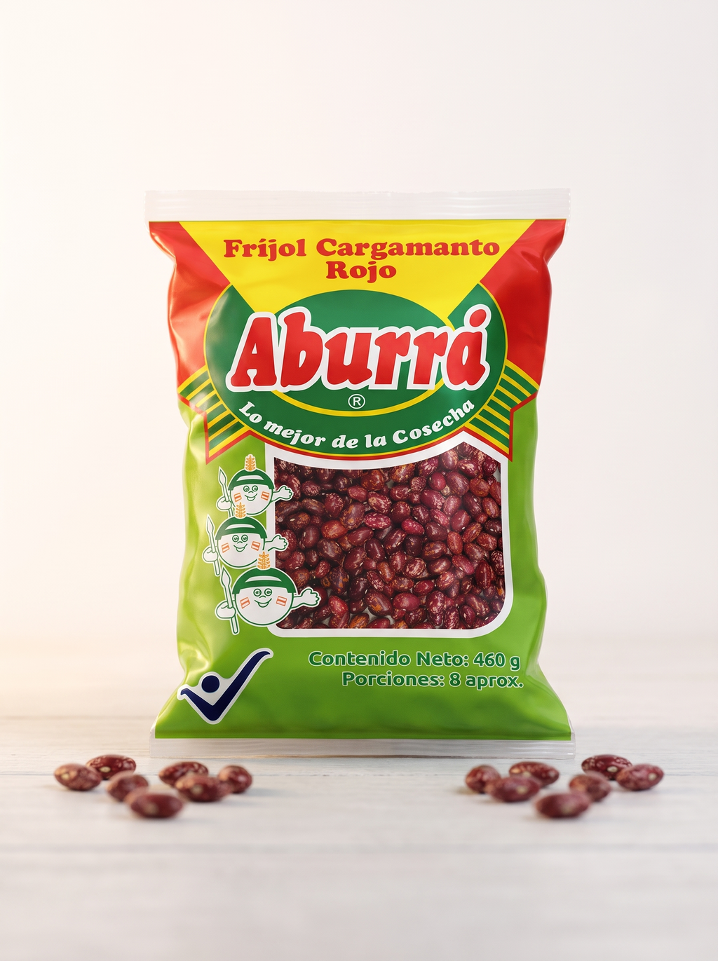 Fríjol Cargamanto Rojo Aburrá 460 g, foto de producto