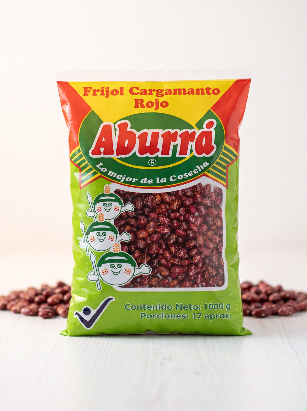 Fríjol Cargamanto Rojo Aburrá 1 kg, foto de producto